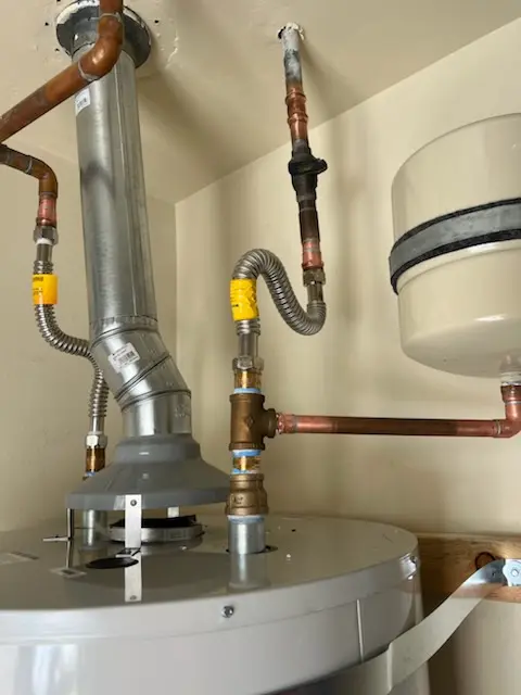 Water heater installation and plumbing repair in North Plains